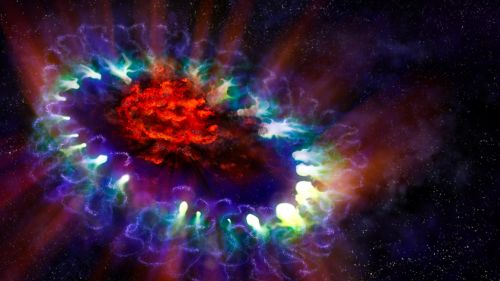 Supernova Dust Factory Hd Wallpaper for Desktop and Mobiles