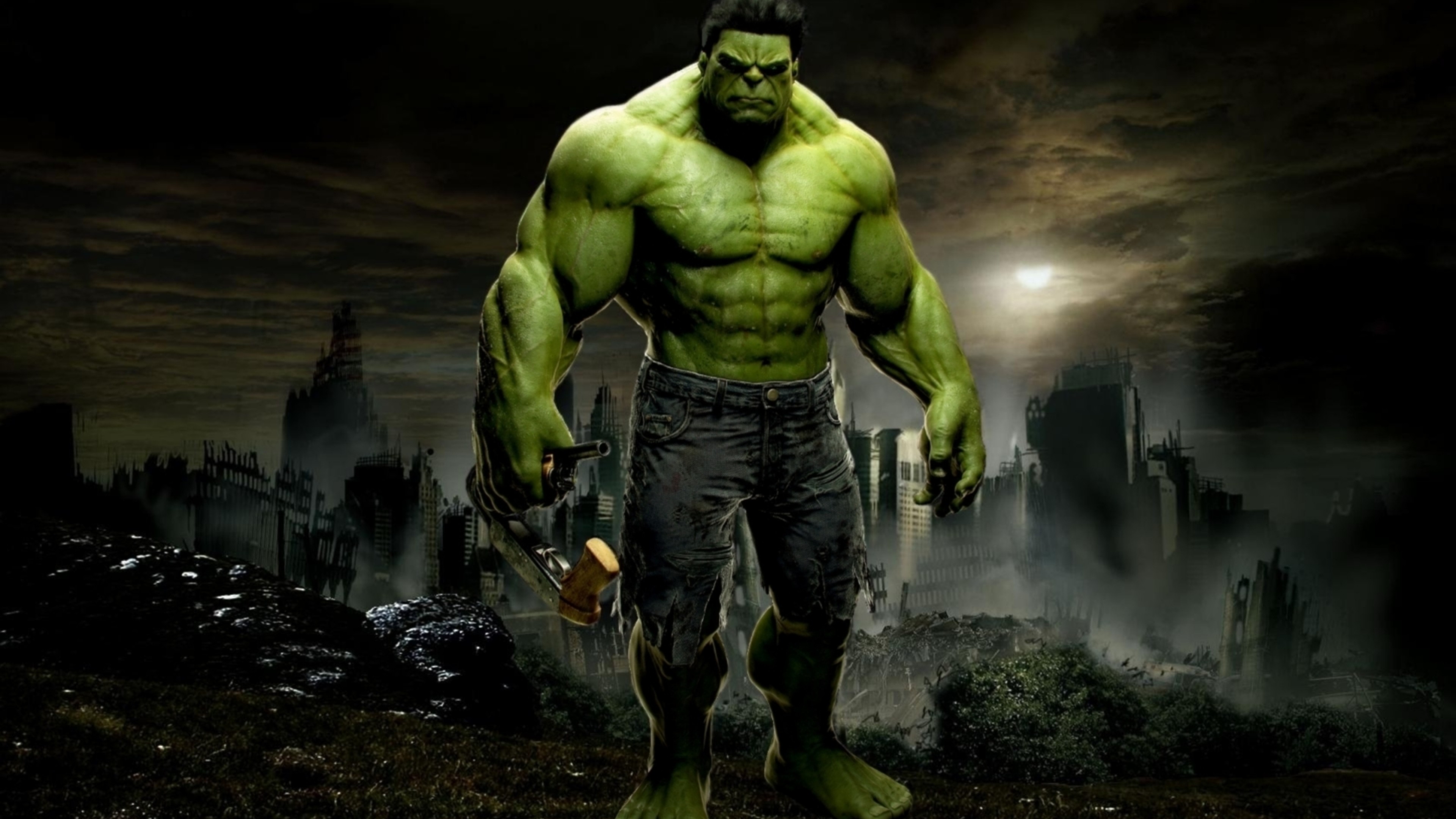 The Incredible Hulk Hd Wallpaper for Desktop and Mobiles 4K Ultra HD