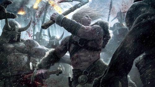The Viking at the Battle of Stamford Bridge HD Wallpaper