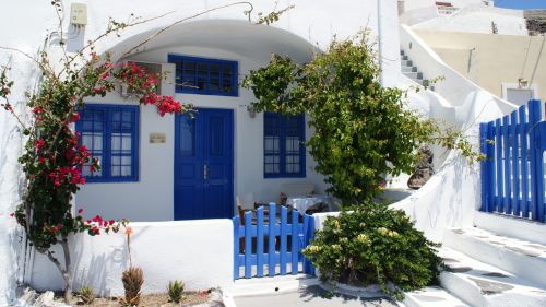 Thira Santorini HD Wallpaper