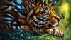 Tiger sleeping HD Wallpaper