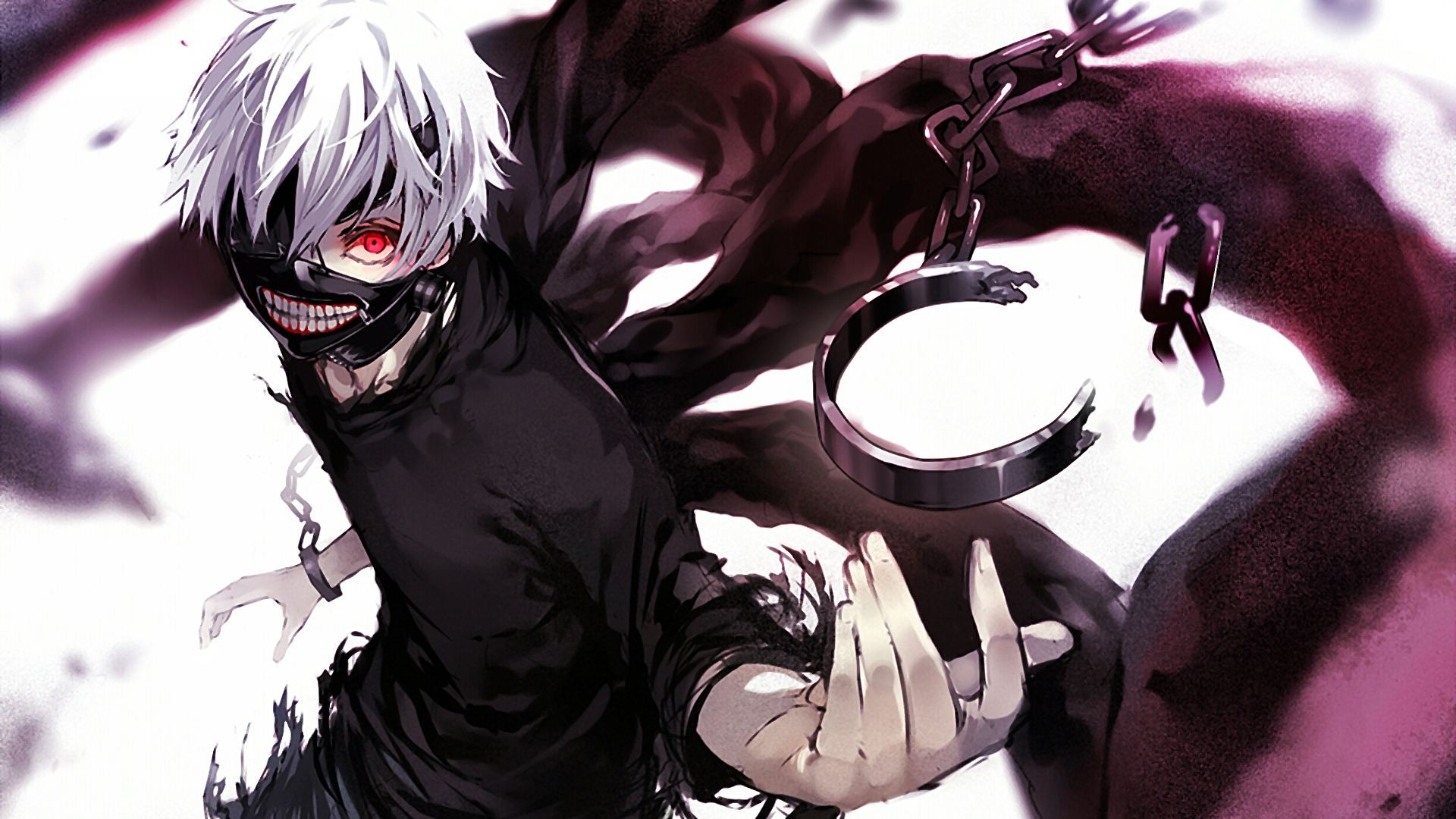 Tokyo Ghoul Anime Hd Wallpaper For Desktop And Mobiles Iphone 7