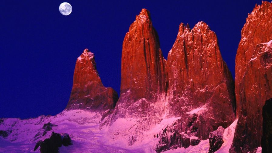 Torres del Paine HD Wallpaper