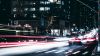 Traffic at night HD Wallpaper