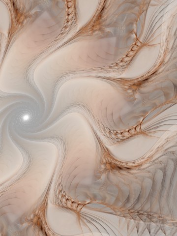 Twisted fractal pattern HD Wallpaper