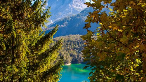 Tyros lake in Austria HD Wallpaper