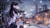 Unique Winter Anime Girl HD Wallpaper