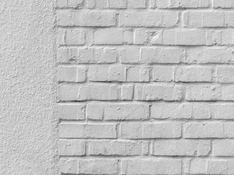 White brick walls HD Wallpaper