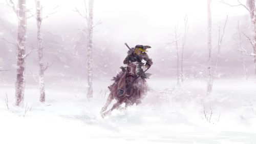 Winter Zelda HD Wallpaper