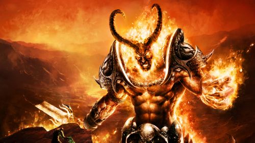 World of Warcraft Flaming Wallpaper for Desktop and Mobiles