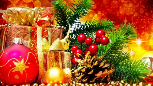 Xmas Presents HD Wallpaper