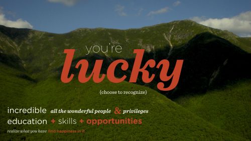 You're lucky HD Wallpaper