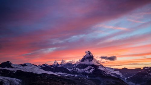Zermatt mountains HD Wallpaper
